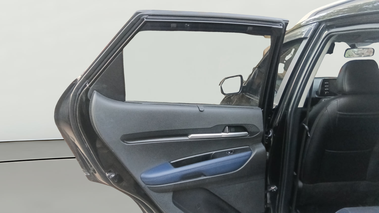 Used 2025 Kia Sonet HTK Plus (O) 1.2 Petrol MT Petrol Manual interior LEFT REAR DOOR OPEN VIEW