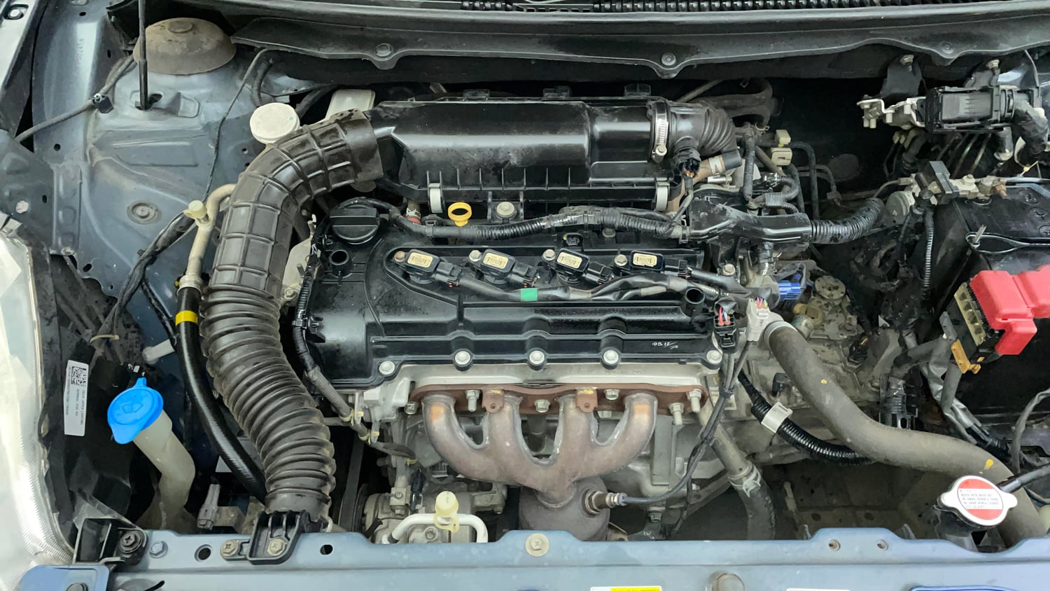 Used 2017 Maruti Suzuki Baleno Delta 1.2 Petrol Manual engine ENGINE RIGHT SIDE VIEW