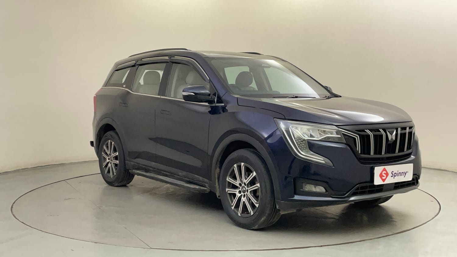 Used 2022 Mahindra XUV700 AX 7 Diesel MT 7 STR Diesel Manual exterior RIGHT FRONT CORNER VIEW