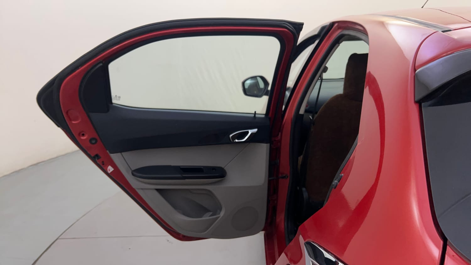 Used 2018 Tata Tiago Revotron XZA Petrol Automatic interior LEFT REAR DOOR OPEN VIEW