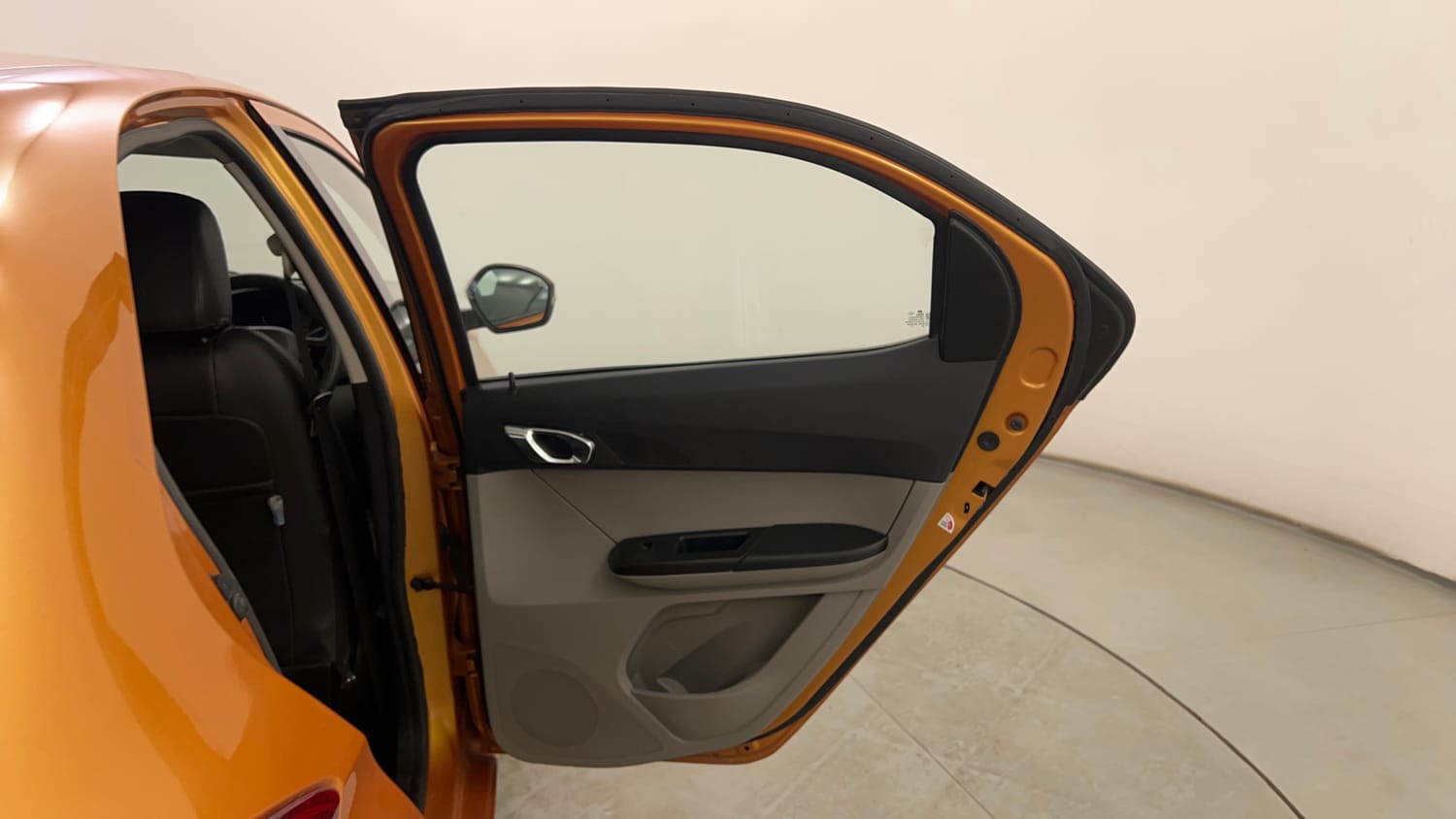 Used 2018 Tata Tiago Revotron XZ Petrol Manual interior RIGHT REAR DOOR OPEN VIEW