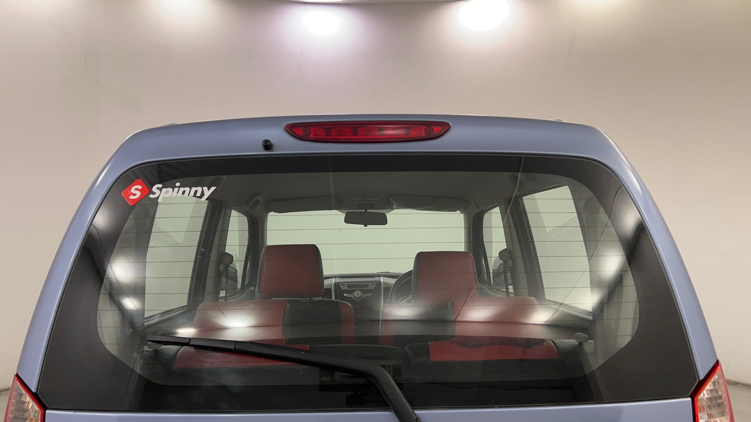 Used 2014 Maruti Suzuki Wagon R VXI Petrol Manual exterior BACK WINDSHIELD VIEW