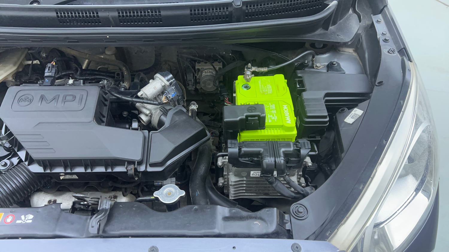 Used 2019 Hyundai Santro Sportz AMT Petrol Automatic engine ENGINE LEFT SIDE VIEW
