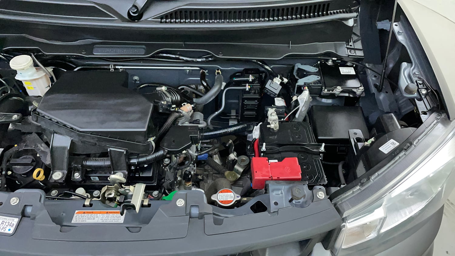 Used 2025 Maruti Suzuki S-Presso VXi (O) Petrol Manual engine ENGINE LEFT SIDE VIEW