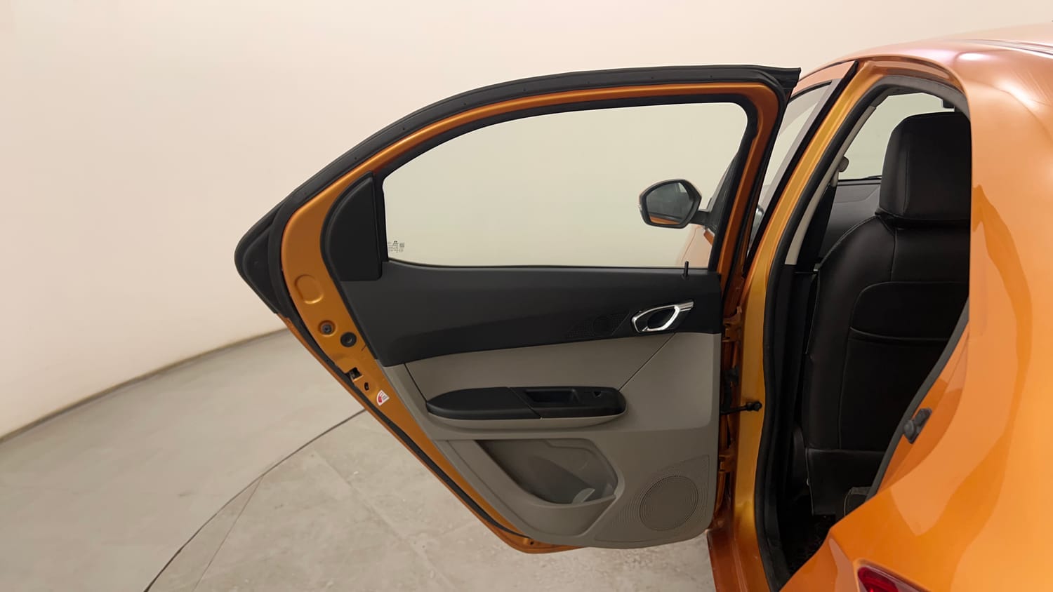 Used 2018 Tata Tiago Revotron XZ Petrol Manual interior LEFT REAR DOOR OPEN VIEW