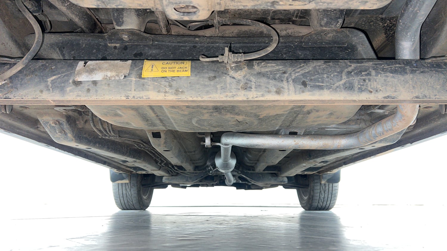 Used 2021 Tata Nexon XZA Plus (O) Diesel Diesel Automatic extra REAR UNDERBODY VIEW (TAKEN FROM REAR)
