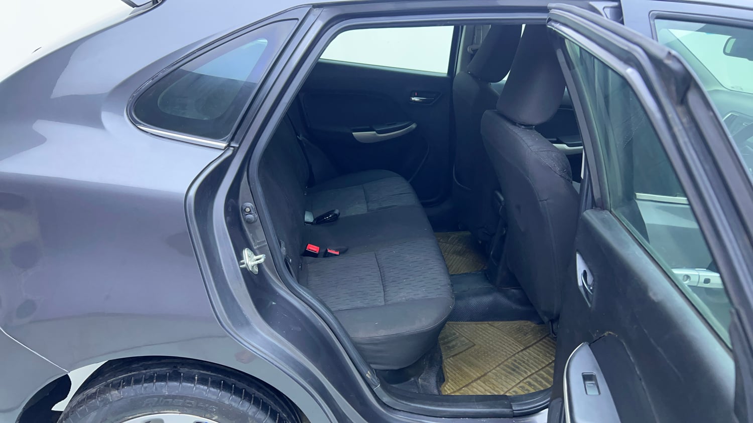 Used 2017 Maruti Suzuki Baleno Zeta 1.2 AT Petrol Automatic interior RIGHT SIDE REAR DOOR CABIN VIEW