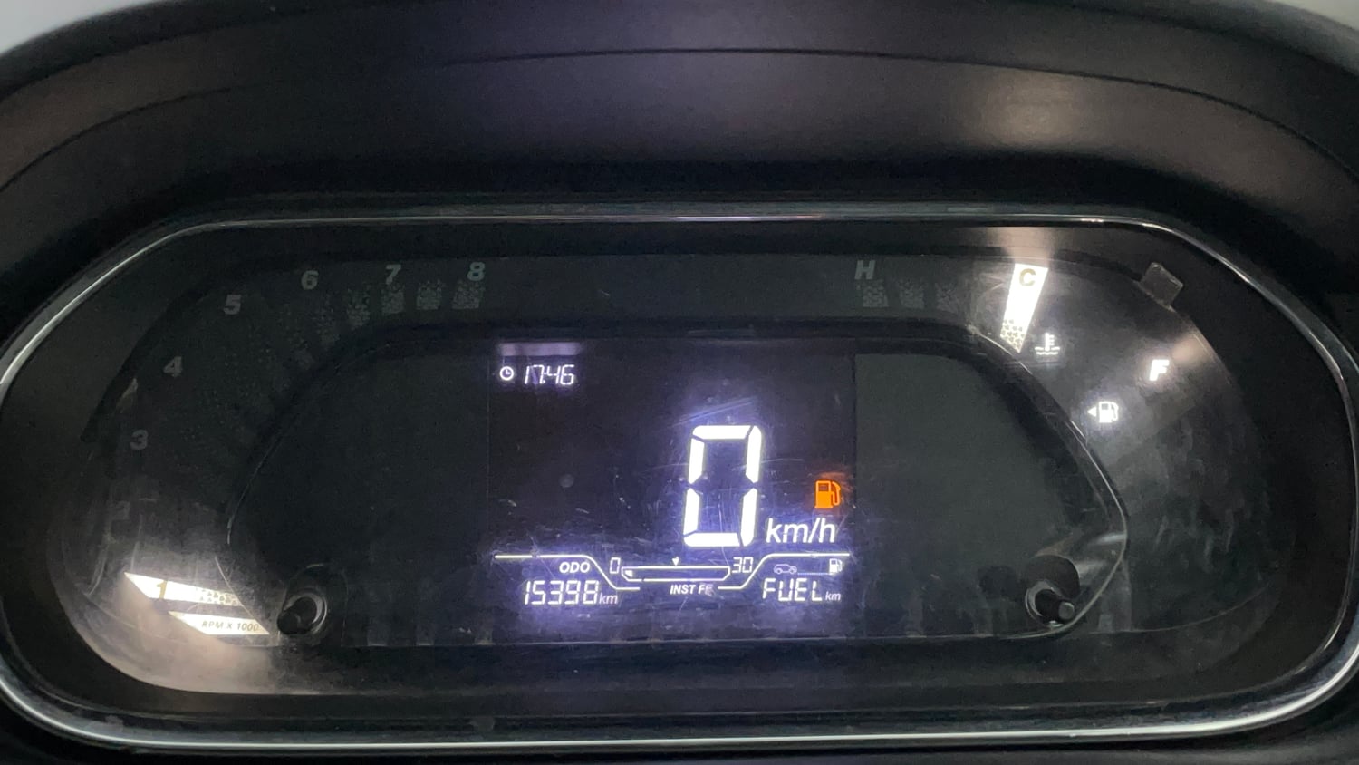 Used 2023 Tata Tiago XT (O) Petrol Manual interior CLUSTERMETER VIEW