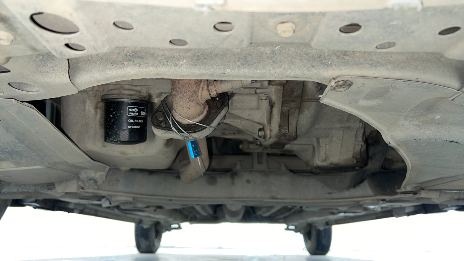 Used 2016 Maruti Suzuki Swift VXi Petrol Manual extra FRONT LEFT UNDERBODY VIEW