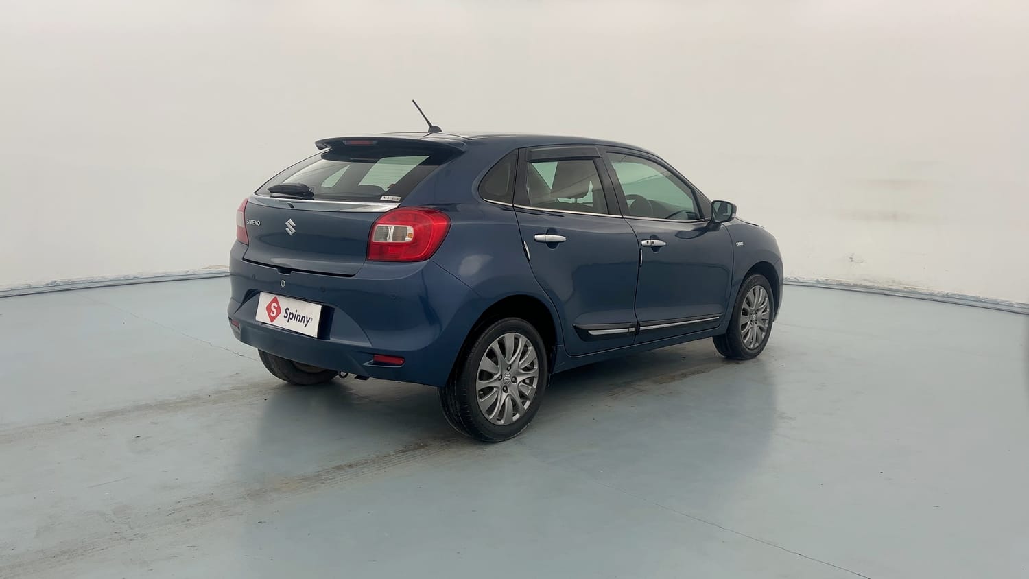 Used 2017 Maruti Suzuki Baleno Zeta 1.3 Diesel Manual exterior RIGHT REAR CORNER VIEW