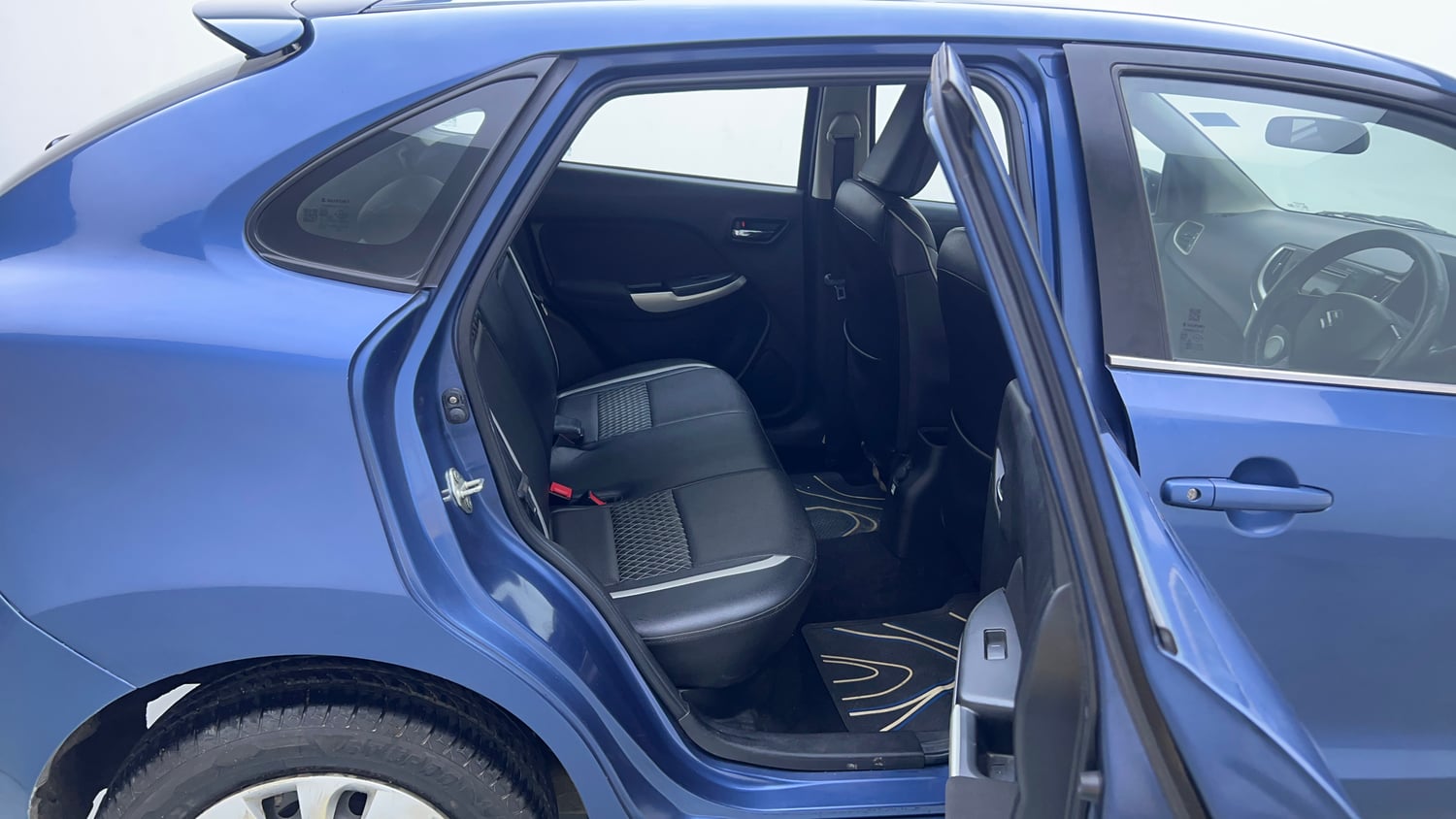 Used 2018 Maruti Suzuki Baleno Delta 1.2 Petrol Manual interior RIGHT SIDE REAR DOOR CABIN VIEW