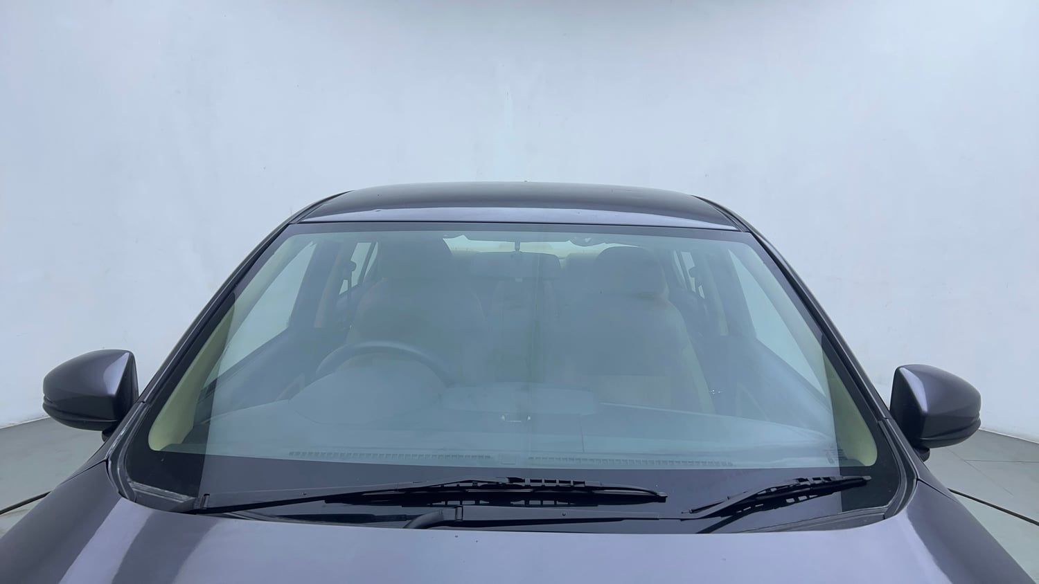Used 2019 Honda Amaze 1.2 S MT Petrol Petrol Manual exterior FRONT WINDSHIELD VIEW
