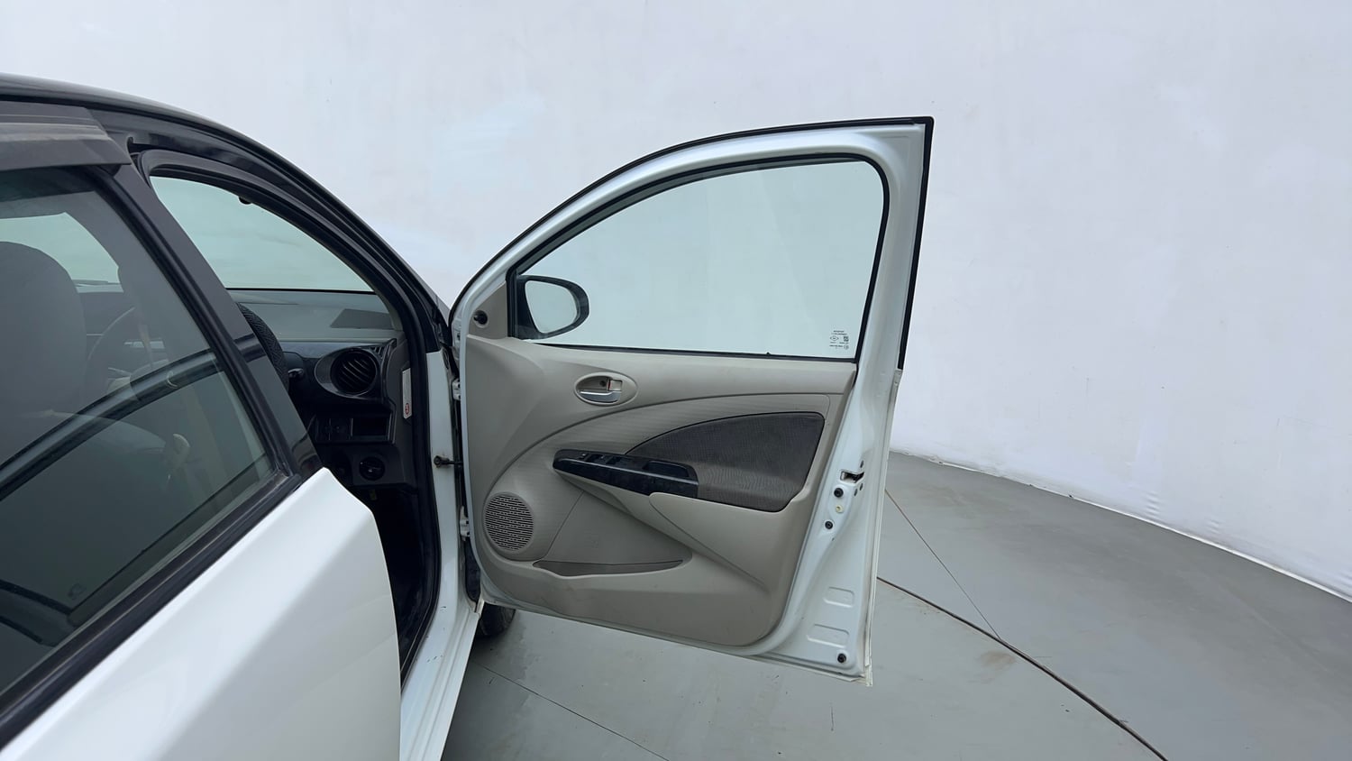 Used 2016 Toyota Etios Liva V Petrol Manual interior RIGHT FRONT DOOR OPEN VIEW