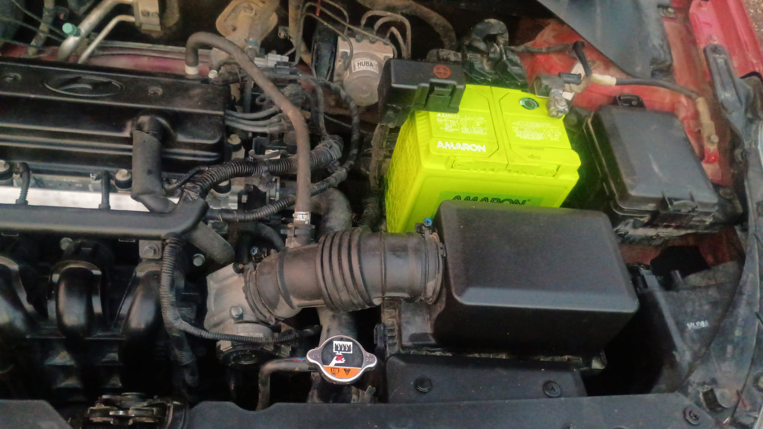 Used 2018 Hyundai Elite i20 Sportz 1.2 Petrol Manual engine ENGINE LEFT SIDE VIEW