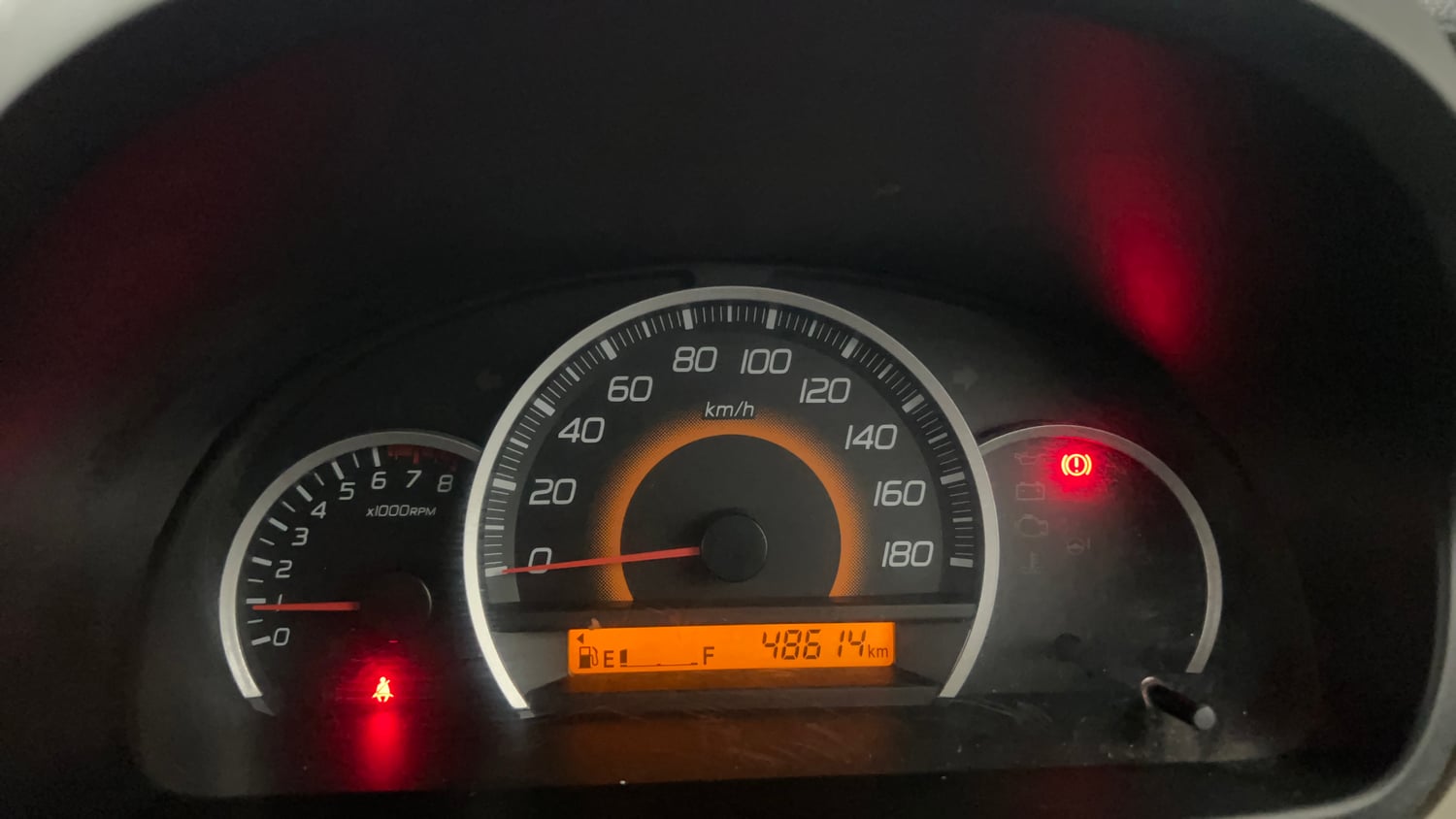 Used 2014 Maruti Suzuki Wagon R VXI Petrol Manual interior CLUSTERMETER VIEW