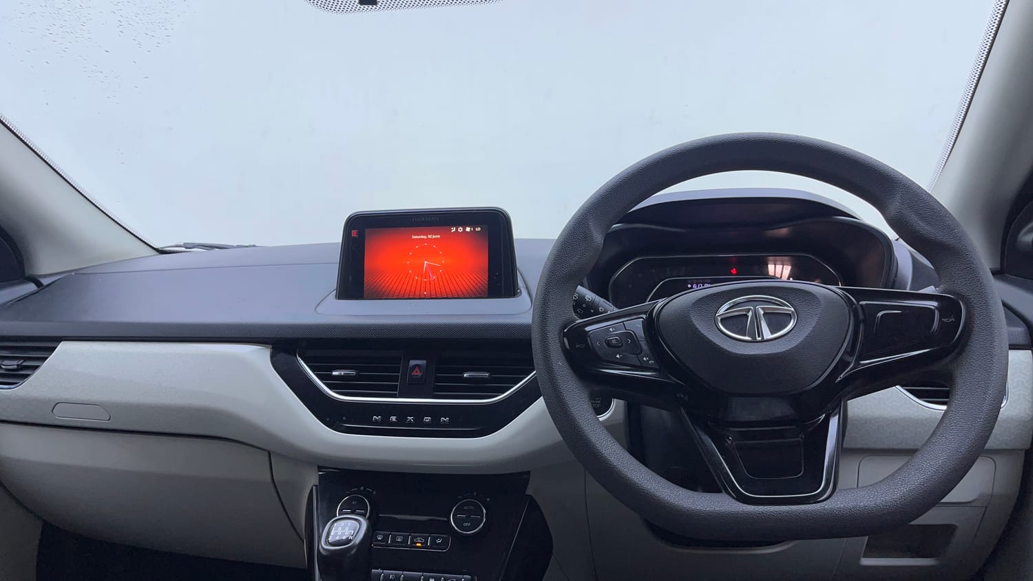 Used 2021 Tata Nexon XZ Plus Diesel Diesel Manual interior DASHBOARD VIEW