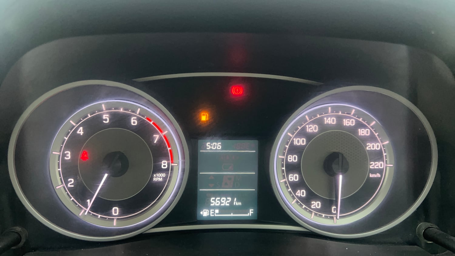 Used 2019 Maruti Suzuki Dzire VXi Petrol Manual interior CLUSTERMETER VIEW