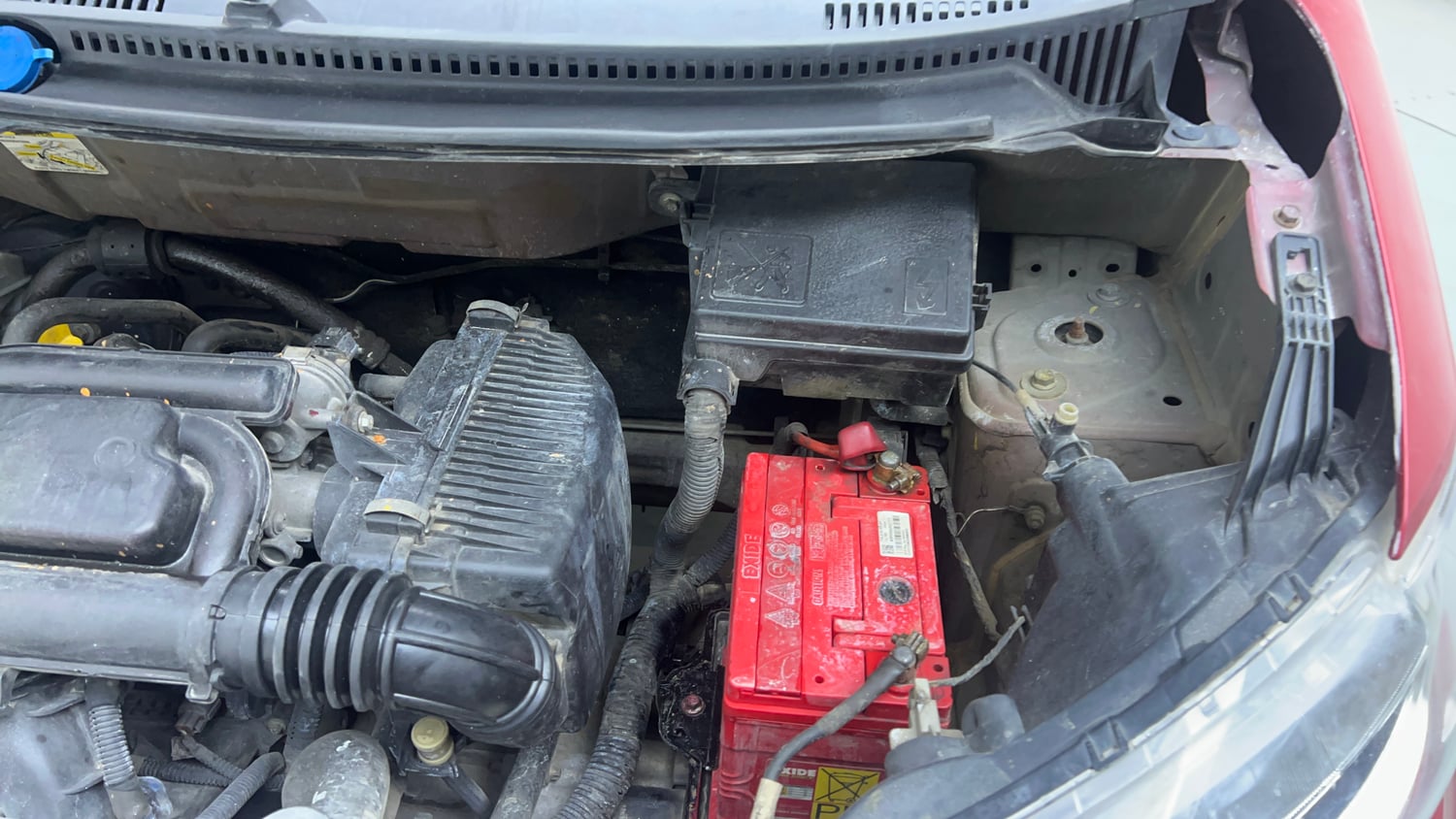 Used 2018 Datsun Redi-GO S 1.0 AMT Petrol Automatic engine ENGINE LEFT SIDE VIEW