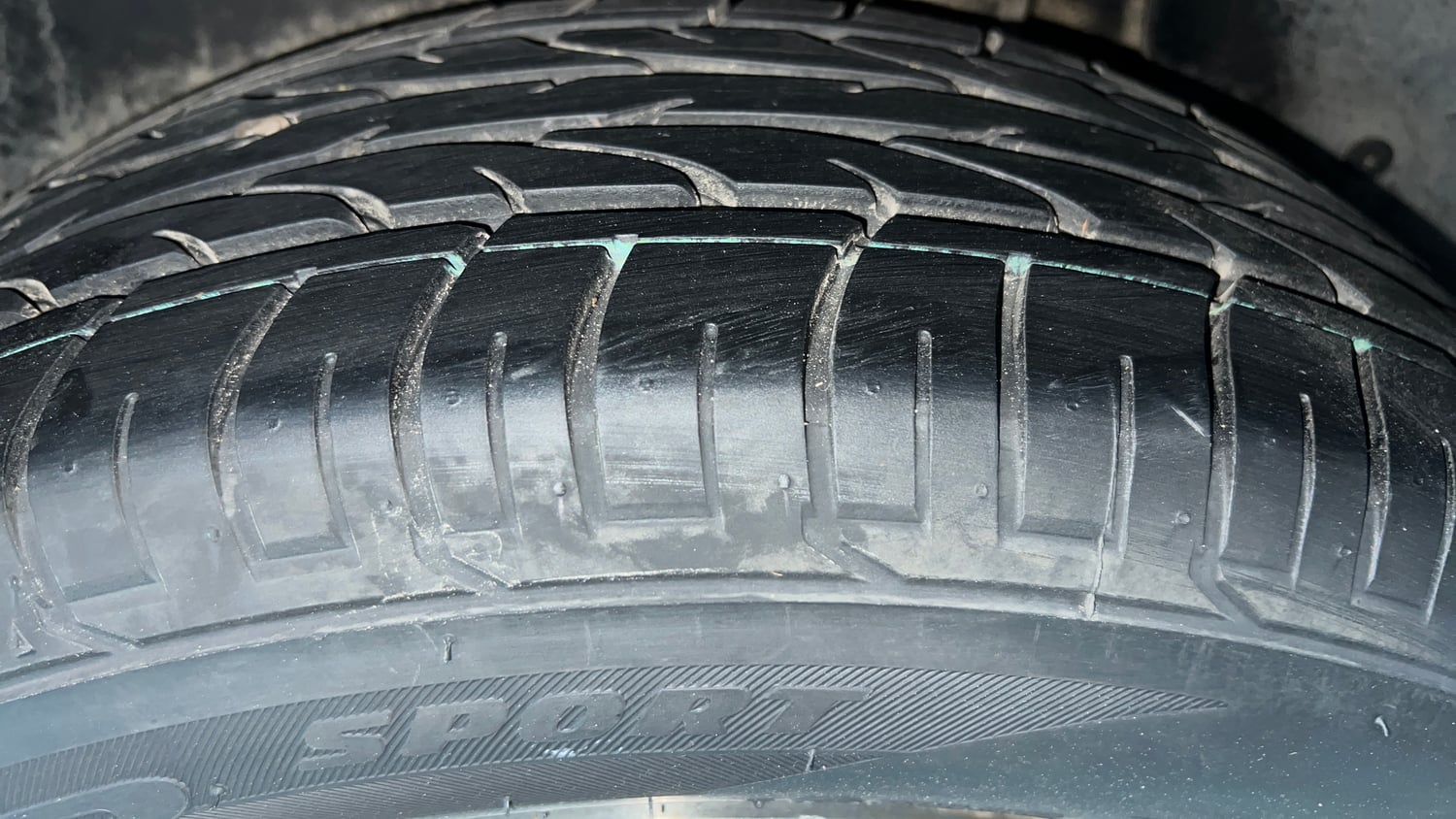 Used 2017 Hyundai Creta 1.6 SX Plus AT Petrol Petrol Automatic tyres LEFT REAR TYRE TREAD VIEW
