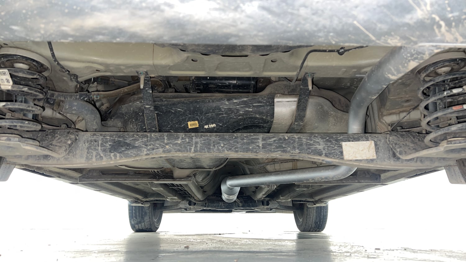 Used 2020 Kia Seltos GTX Plus DCT 1.4 Petrol Automatic extra REAR UNDERBODY VIEW (TAKEN FROM REAR)