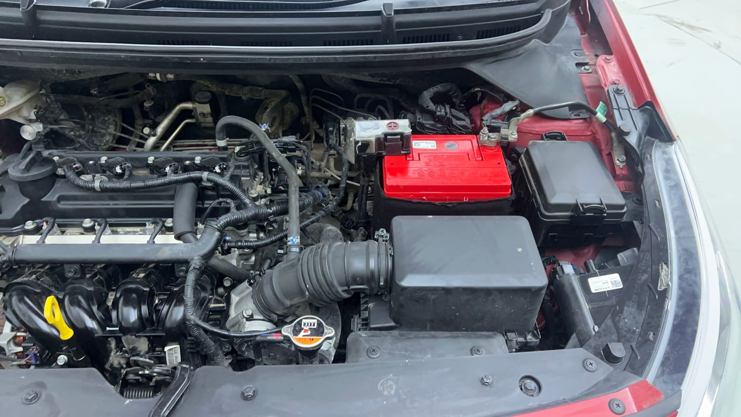 Used 2019 Hyundai Elite i20 Magna Plus 1.2 Petrol Manual engine ENGINE LEFT SIDE VIEW