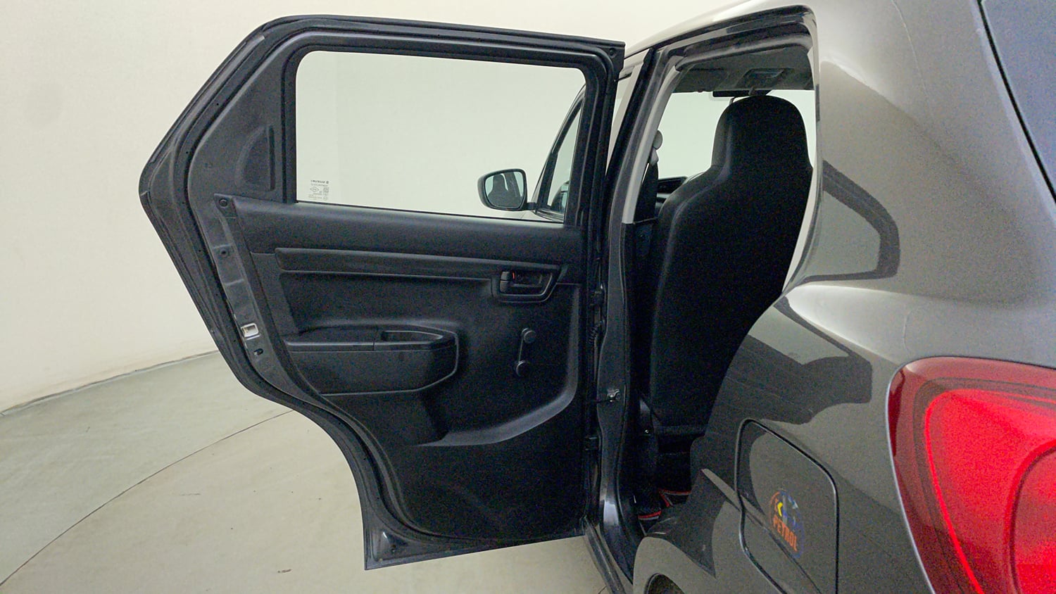 Used 2025 Maruti Suzuki S-Presso VXi (O) Petrol Manual interior LEFT REAR DOOR OPEN VIEW