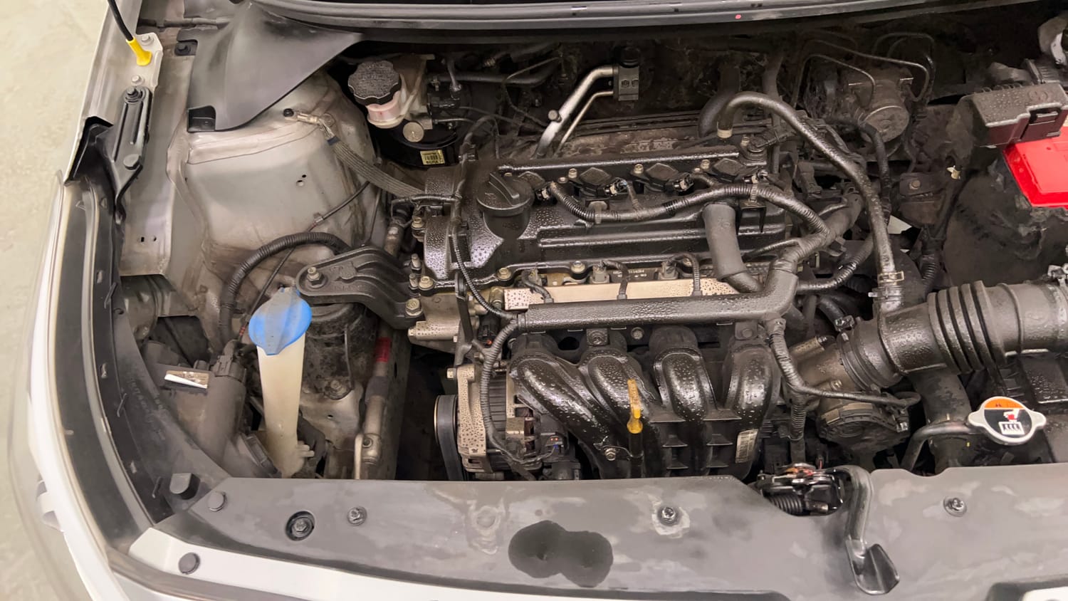Used 2019 Hyundai Elite i20 Asta 1.2 (O) Petrol Manual engine ENGINE RIGHT SIDE VIEW