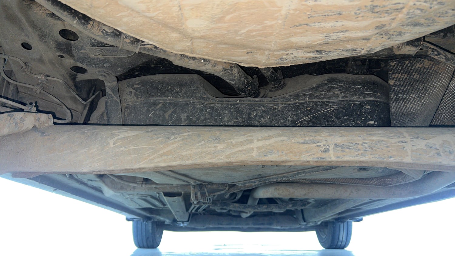 Used 2015 Ford Figo Titanium1.5 TDCi Diesel Manual extra REAR UNDERBODY VIEW (TAKEN FROM REAR)