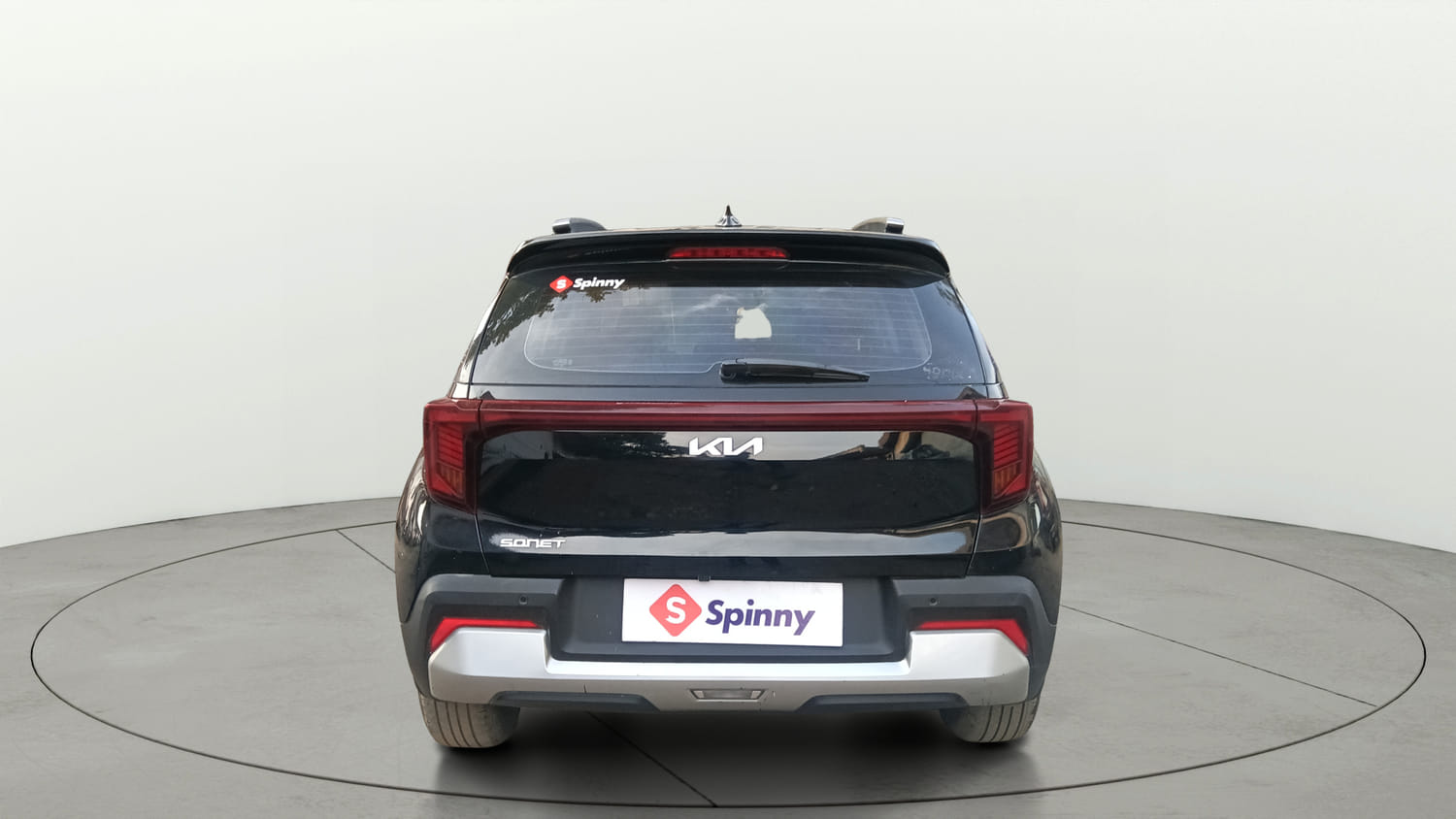 Used 2025 Kia Sonet HTK Plus (O) 1.2 Petrol MT Petrol Manual exterior BACK VIEW