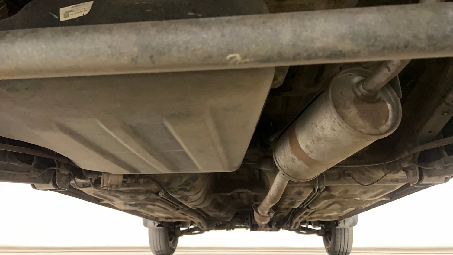 Used 2021 Maruti Suzuki Alto 800 LXi Petrol Manual extra REAR UNDERBODY VIEW (TAKEN FROM REAR)