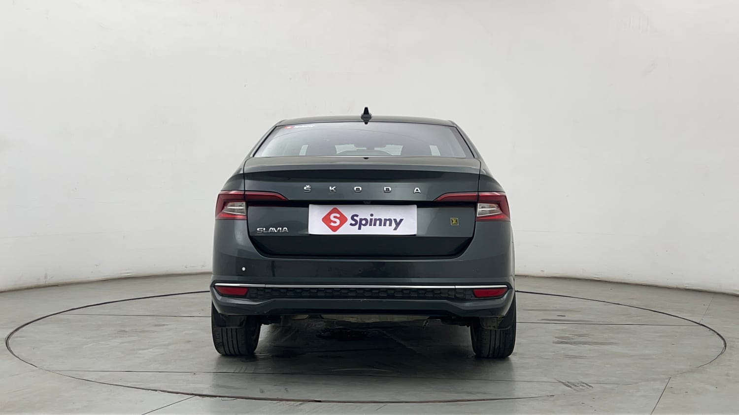 Used 2022 Skoda Slavia Style 1.0L TSI MT Petrol Manual exterior BACK VIEW