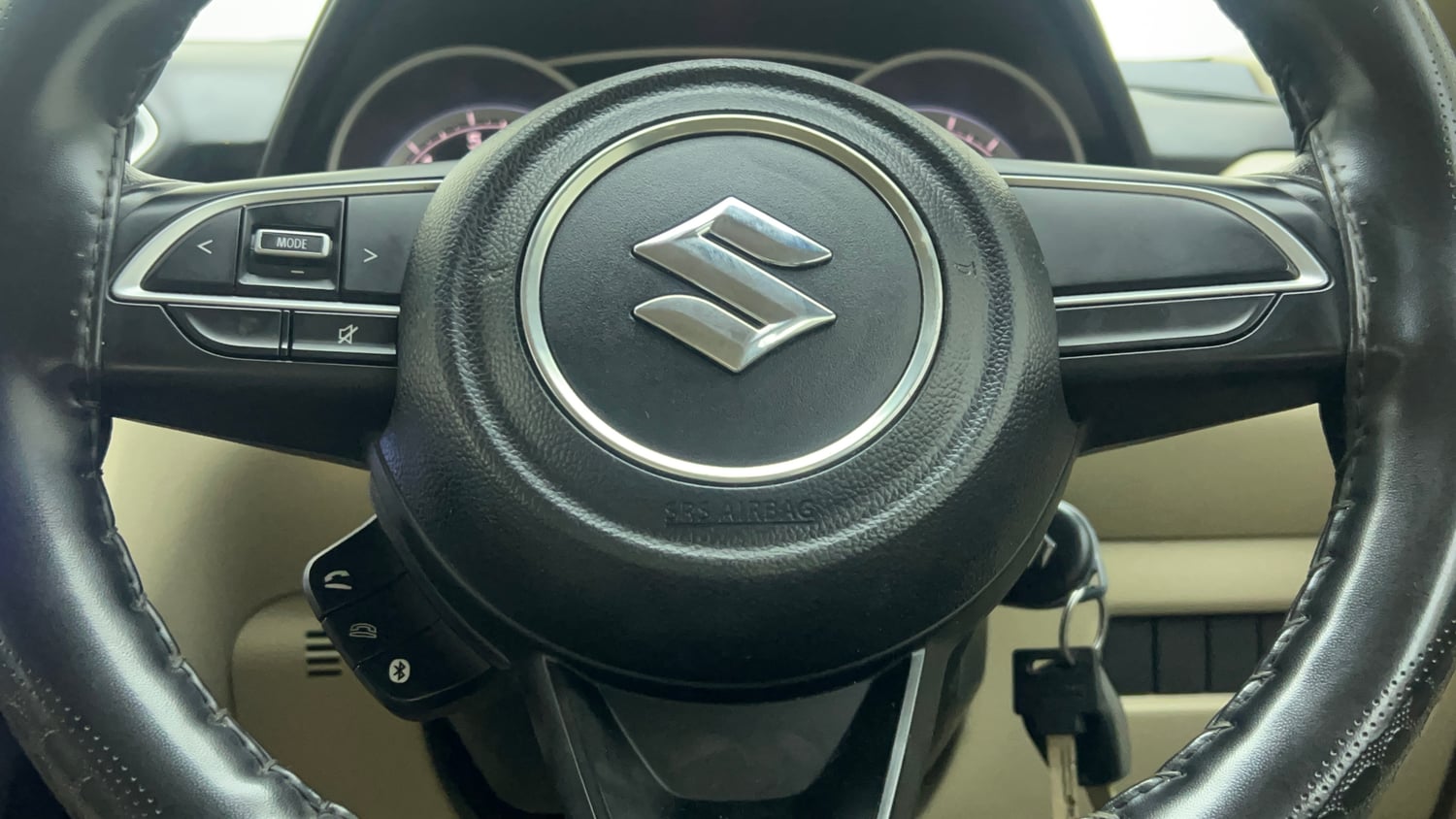 Used 2019 Maruti Suzuki Dzire VXi Petrol Manual top_features Steering mounted controls