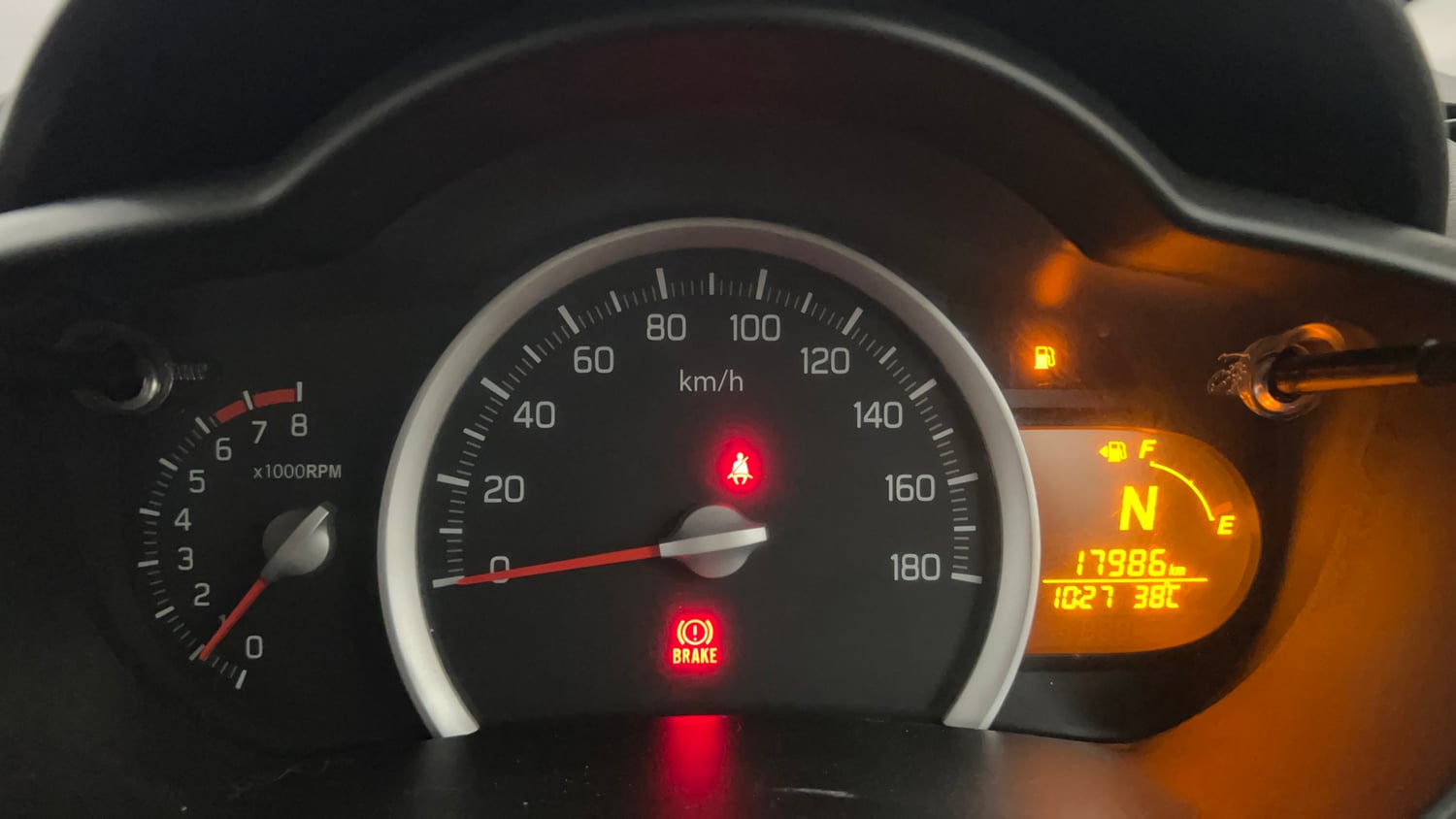 Used 2020 Maruti Suzuki Celerio VXi AMT Petrol Automatic interior CLUSTERMETER VIEW