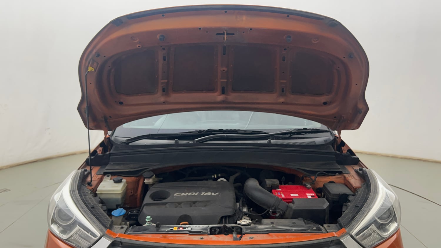 Used 2018 Hyundai Creta SX 1.6 CRDi (O) Diesel Manual engine ENGINE & BONNET OPEN FRONT VIEW