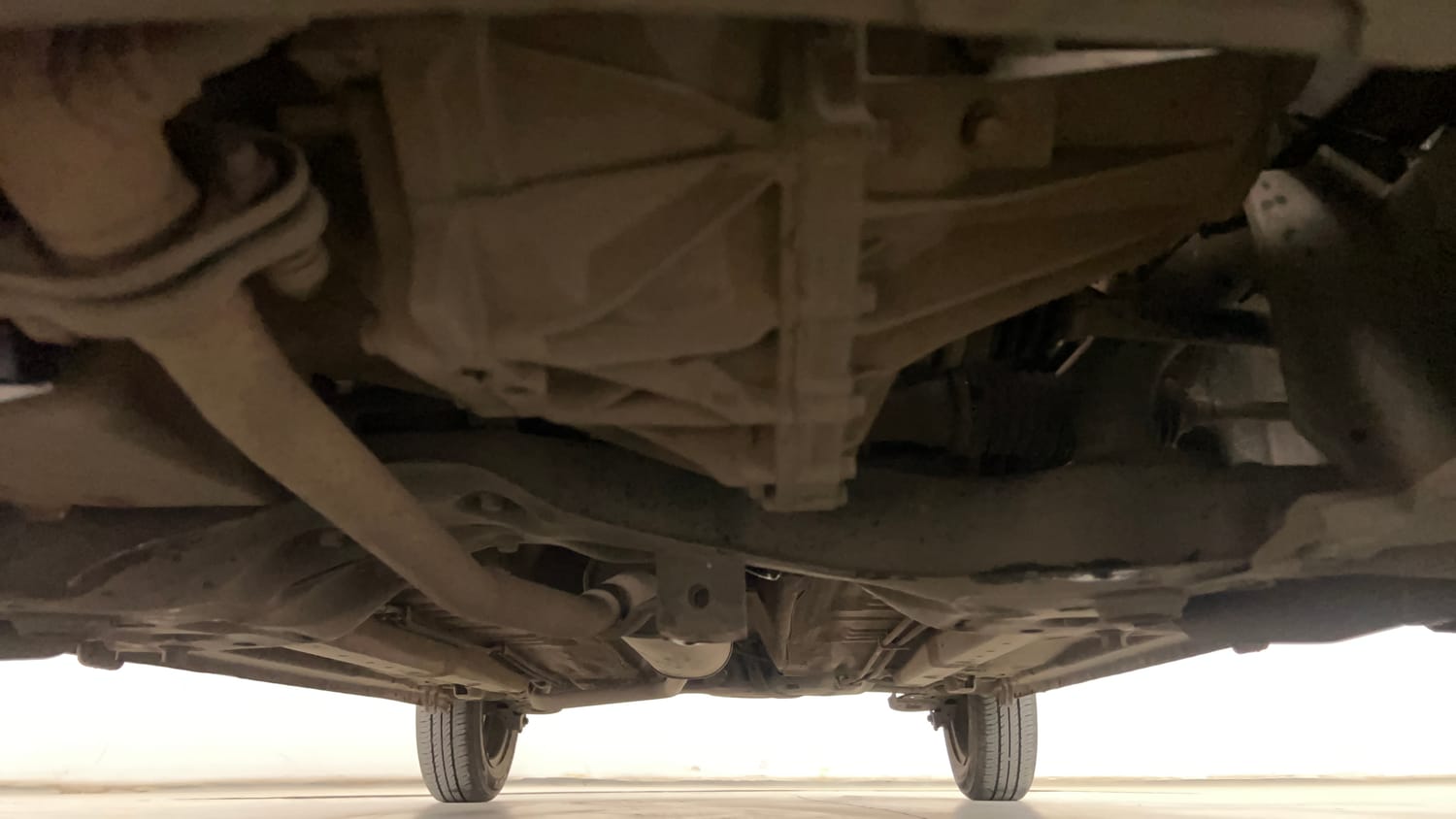 Used 2020 Maruti Suzuki Celerio VXi AMT Petrol Automatic extra FRONT LEFT UNDERBODY VIEW
