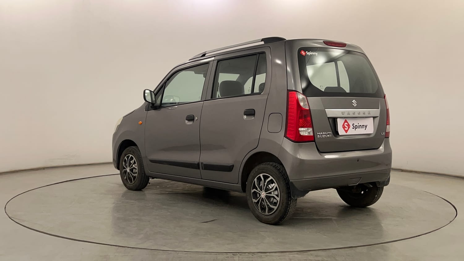 Used 2012 Maruti Suzuki Wagon R LXi Petrol Manual exterior LEFT REAR CORNER VIEW