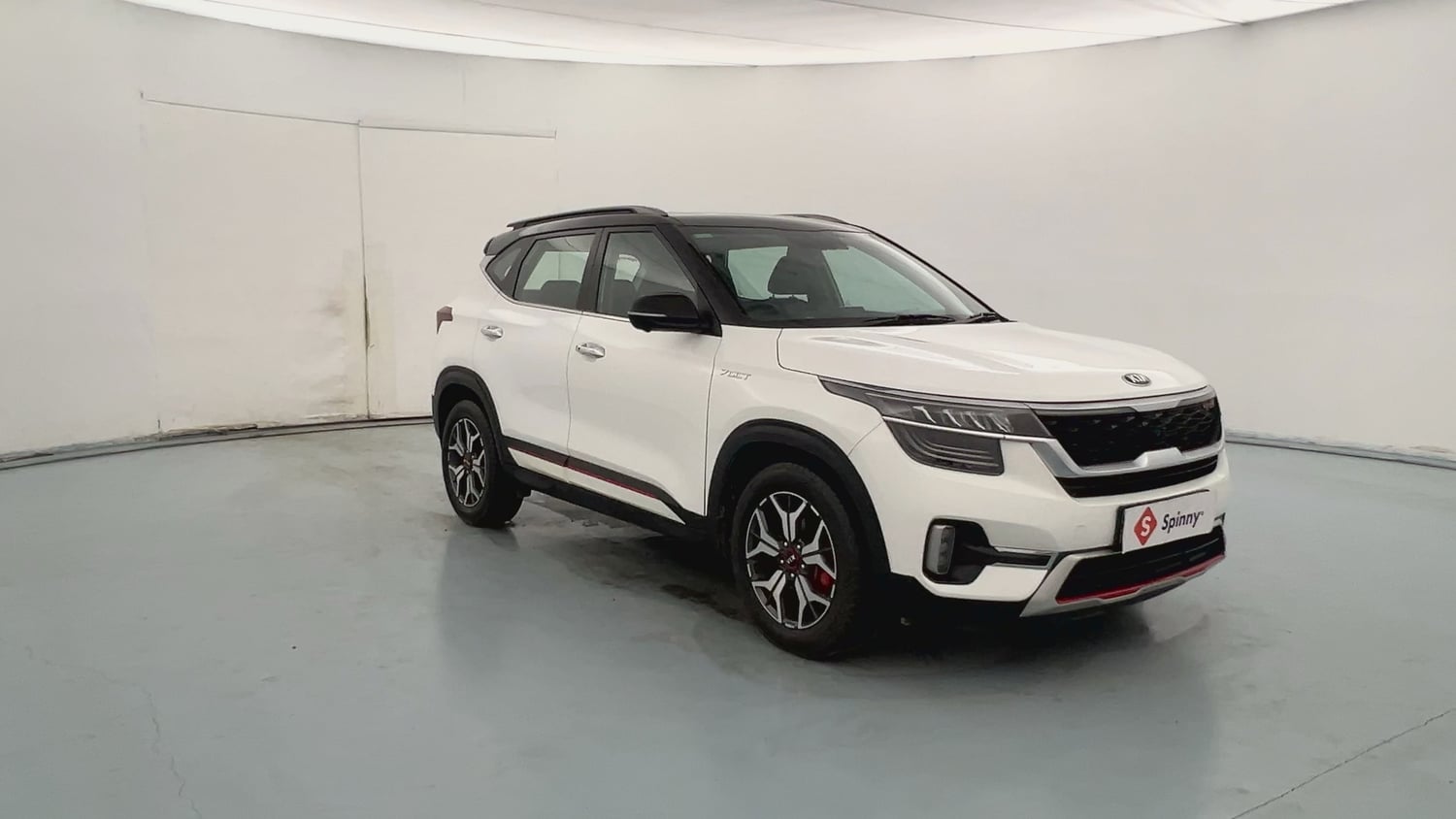 Used 2020 Kia Seltos GTX Plus DCT 1.4 Petrol Automatic exterior RIGHT FRONT CORNER VIEW