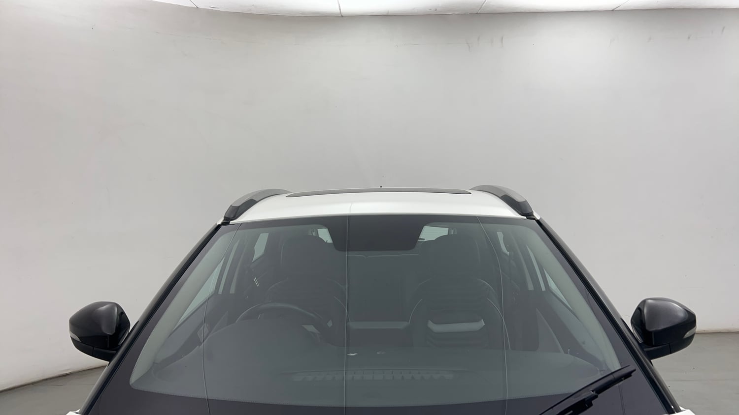 Used 2021 Tata Nexon XZA Plus (O) Diesel Diesel Automatic exterior FRONT WINDSHIELD VIEW