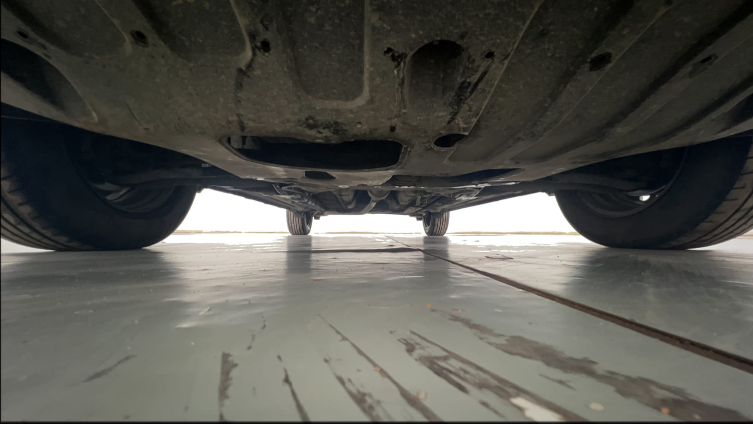 Used 2021 Hyundai Venue S Plus 1.2 Petrol Petrol Manual extra FRONT LEFT UNDERBODY VIEW