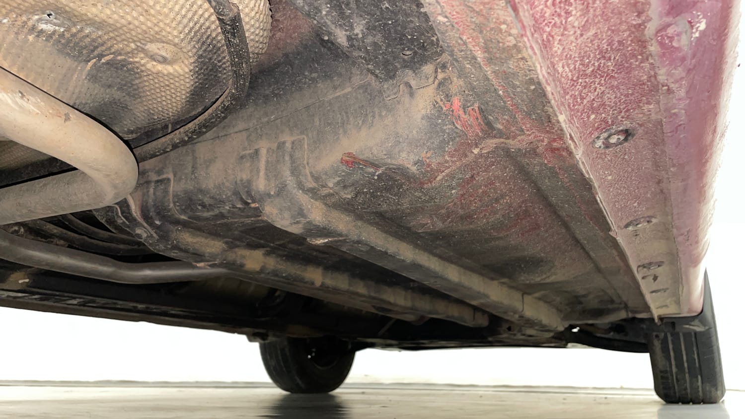 Used 2014 Hyundai Elite i20 Magna 1.2 Petrol Manual extra REAR RIGHT UNDERBODY VIEW
