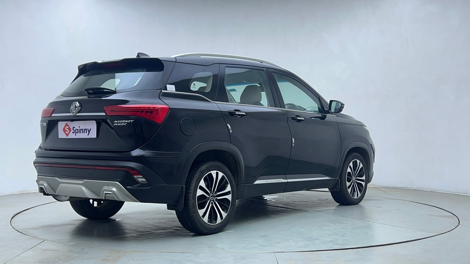 Used 2021 MG Motors Hector Sharp 1.5 Petrol Turbo DCT Petrol Automatic exterior RIGHT REAR CORNER VIEW