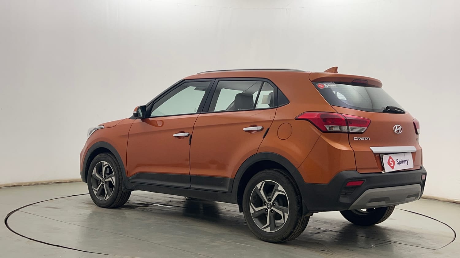 Used 2018 Hyundai Creta SX 1.6 CRDi (O) Diesel Manual exterior LEFT REAR CORNER VIEW