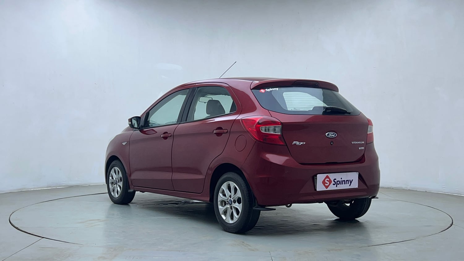 Used 2015 Ford Figo Titanium1.5 TDCi Diesel Manual exterior LEFT REAR CORNER VIEW