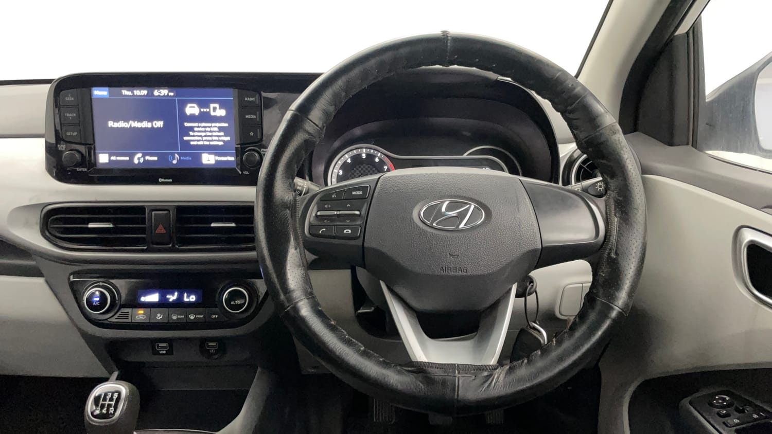 Used 2020 Hyundai Grand i10 Nios Sportz 1.2 Kappa VTVT Petrol Manual interior STEERING VIEW