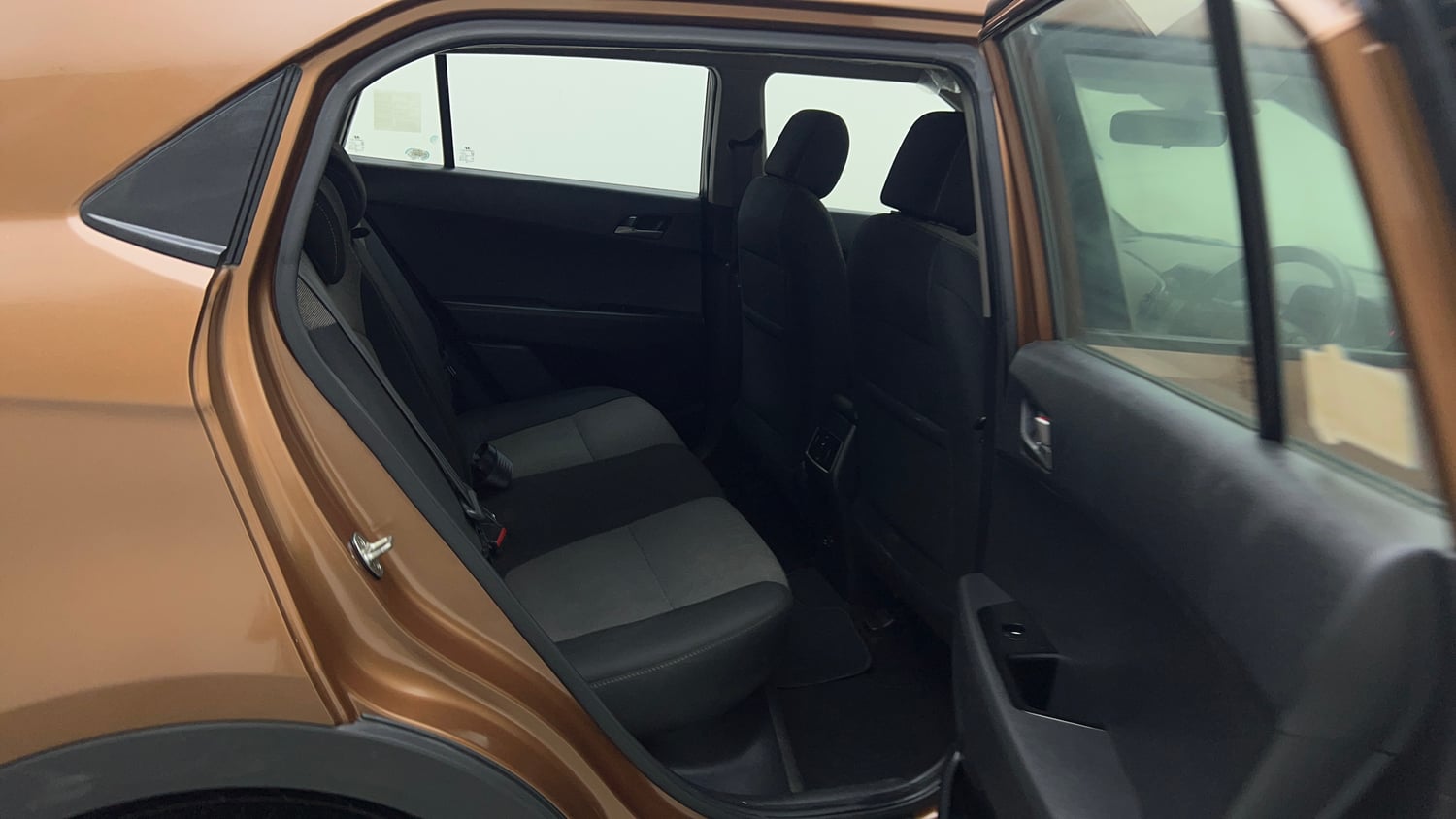 Used 2017 Hyundai Creta 1.6 SX Plus AT Petrol Petrol Automatic interior RIGHT SIDE REAR DOOR CABIN VIEW