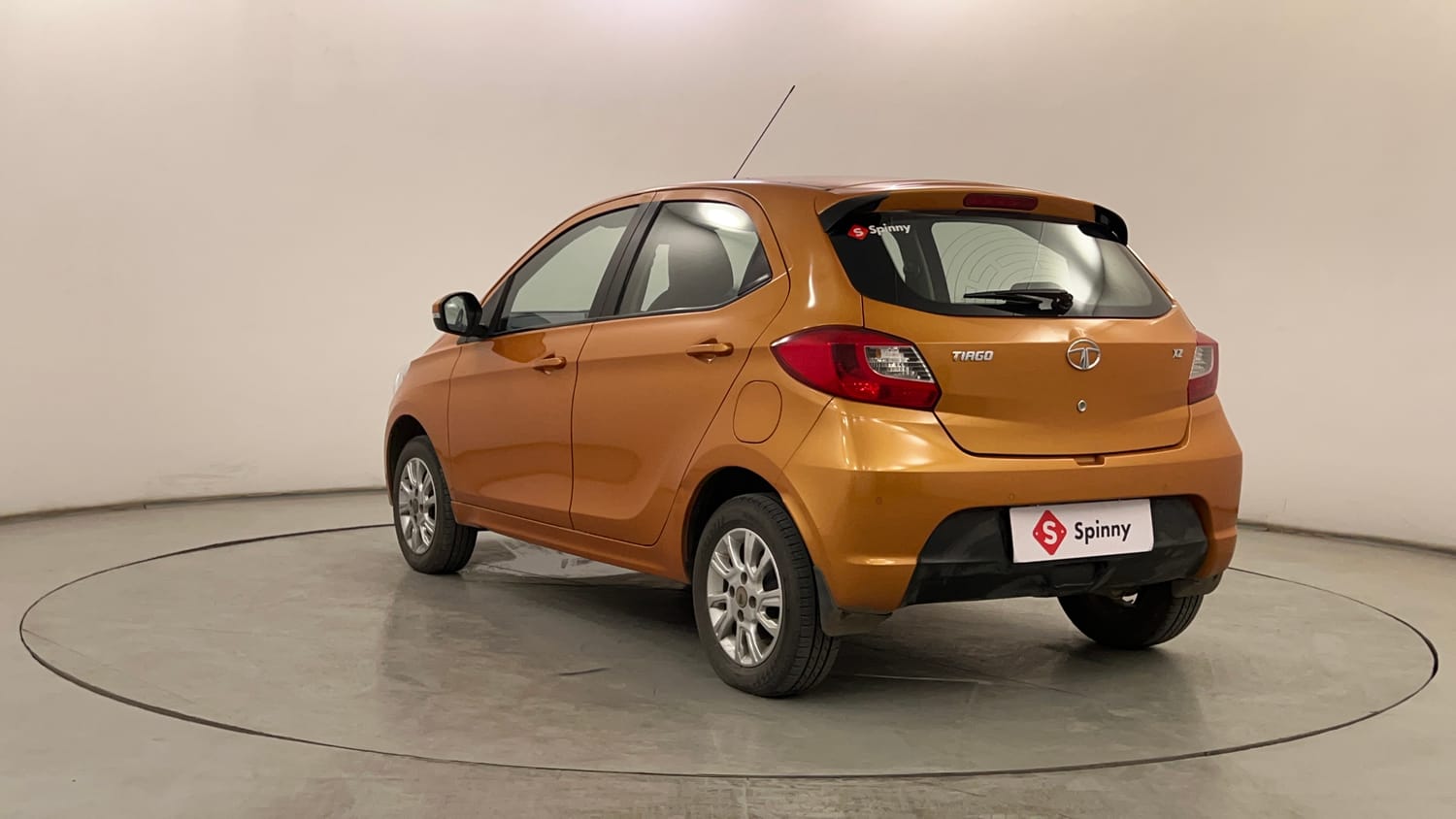 Used 2018 Tata Tiago Revotron XZ Petrol Manual exterior LEFT REAR CORNER VIEW