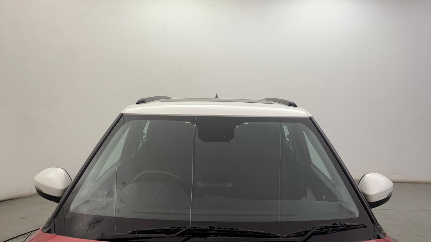 Used 2023 Tata Punch Creative Dual Tone AMT Sunroof Petrol Automatic exterior FRONT WINDSHIELD VIEW