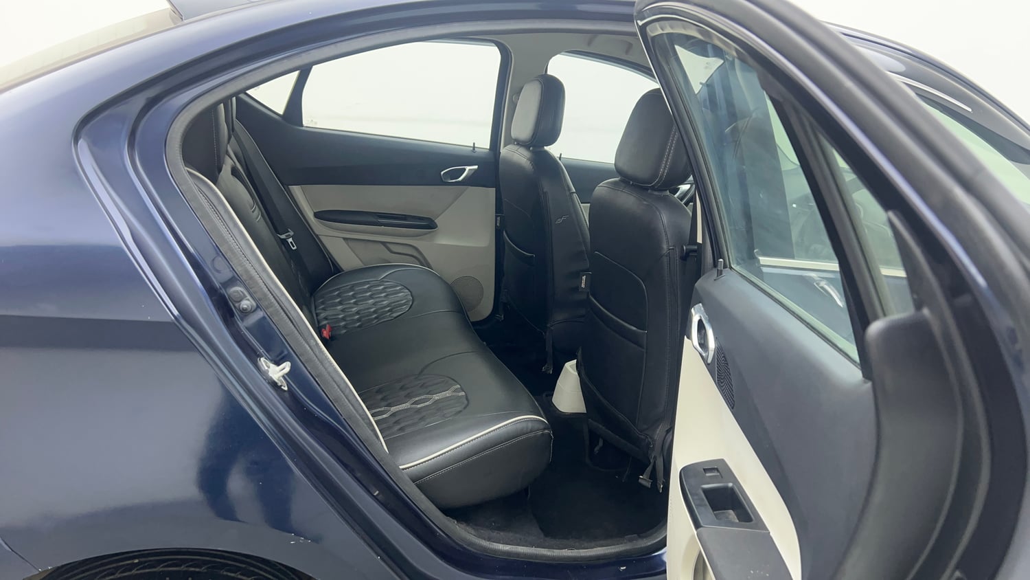 Used 2022 Tata Tigor XZ Plus CNG Cng Manual interior RIGHT SIDE REAR DOOR CABIN VIEW