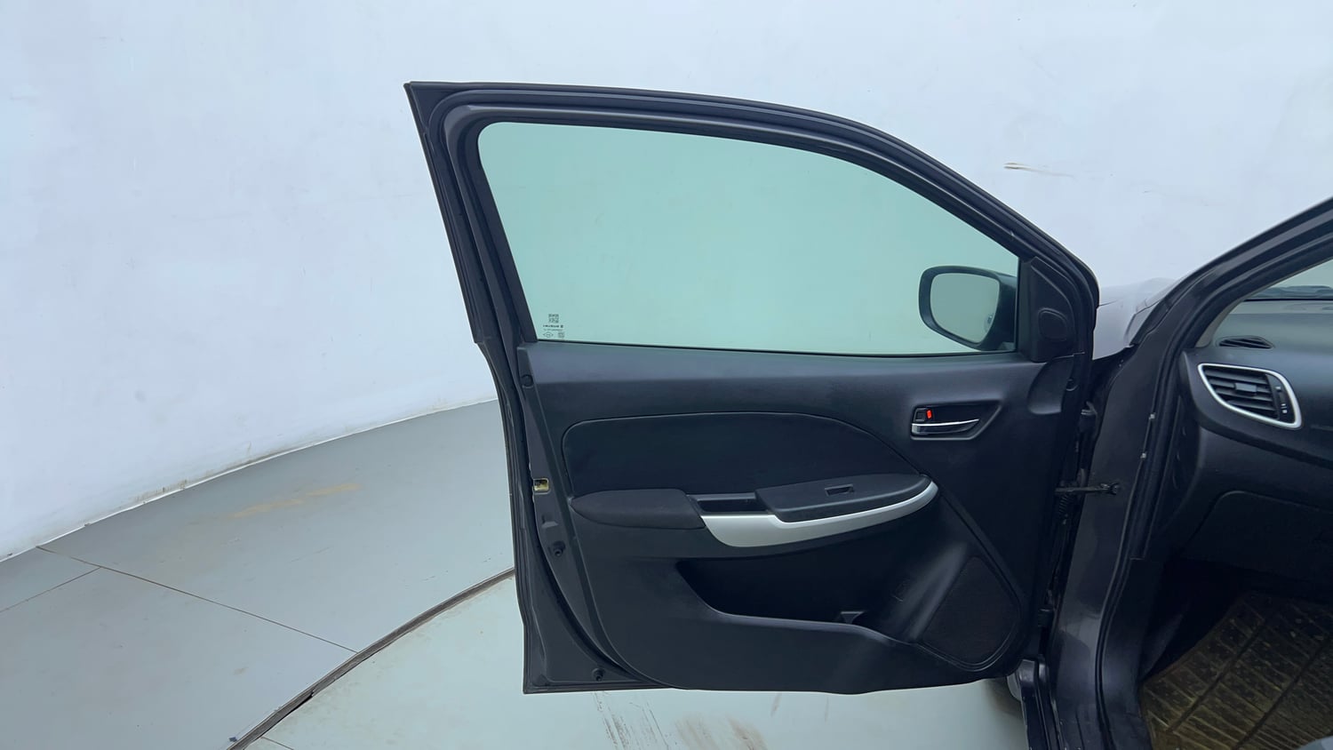 Used 2017 Maruti Suzuki Baleno Zeta 1.2 AT Petrol Automatic interior LEFT FRONT DOOR OPEN VIEW