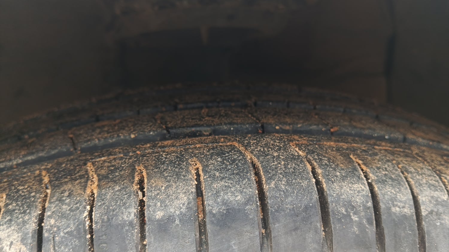 Used 2018 Hyundai Xcent SX Petrol Manual tyres RIGHT FRONT TYRE TREAD VIEW